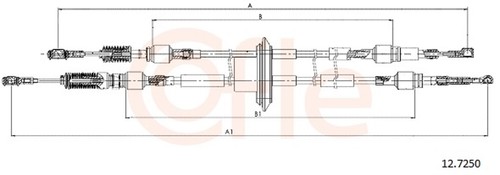 Cavo cambio - , 12.7250