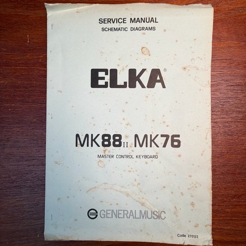 Vintage elka mk88ii mk76 - vintage, elka-