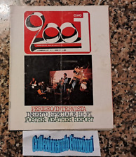 Ciao 2001 5 1977-Perigeo-Poster Weather Report-Dr.Feelgood-Mc Lean-E.L.O.