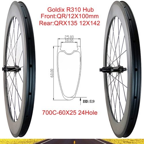 Set ruote bici strada - bici, da