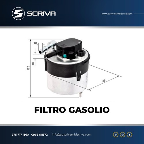 Filtro gasolio bosch - filtro,