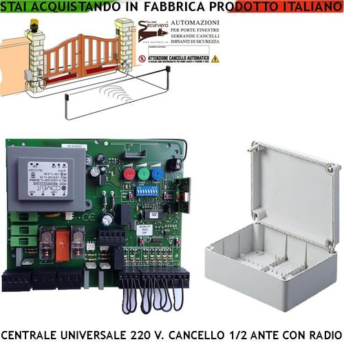 Cancello automatico centrale - automatico,