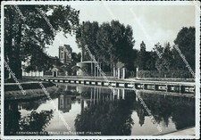 bu147 cartolina cervignano sul friuli distillerie italiane provincia di udine