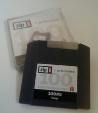 IOMEGA ZIP 100 MB, per Mac/Pc, VINTAGE 