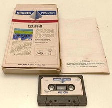 CV- OLIVETTI PRODEST PC 128 VOL SOLO SIMULAZIONE DI VOLO CASSETTA MANUALE YFS565