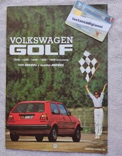 Depliant VOLKSWAGEN GOLF Auto Brochure Italia VARI MODELLI  ORIGINALE Coll.Priva