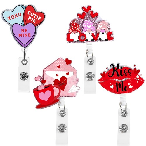 Clip porta badge bobina - porta,