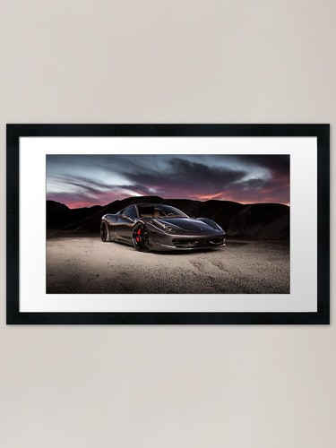 Quadro cromato ferrari 458 - cromato,