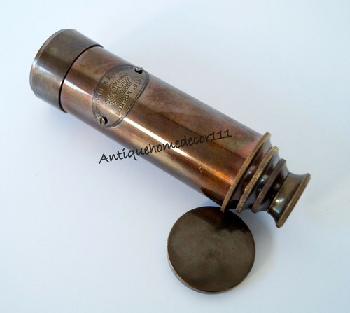 Telescopio ottone spyglass
