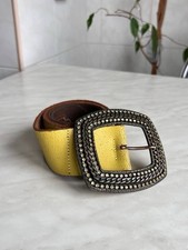 Just Cavalli Yellow Leather
