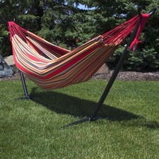 2-Person Woven Cotton Hammock