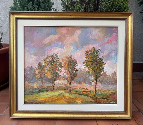 Mario bergamaschi paesaggio - mario,