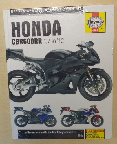 Manuale haynes honda - honda, cbr600rr