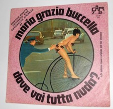 MARIA GRAZIA BUCCELLA     ----  dove vai tutta nuda   ----   OST