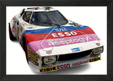 Lancia 037 Rally Framed Wall