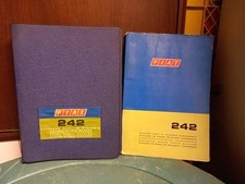 Fiat 242 Lotto Catalogo Parti di Ricambio Meccanica 1974 e Carrozzeria 1973