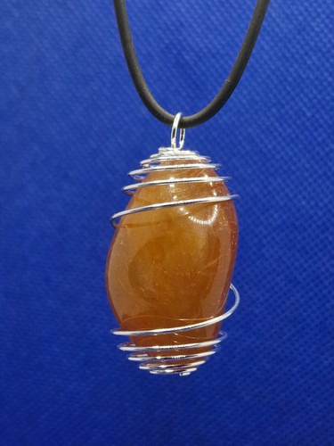 Ciondolo corniola con collana - con,