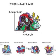 Marvel's Spider-Man: Across The Spider-Verse Enamel Character Pins