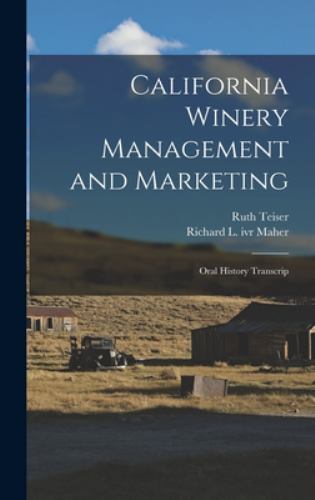 California winery management - california,