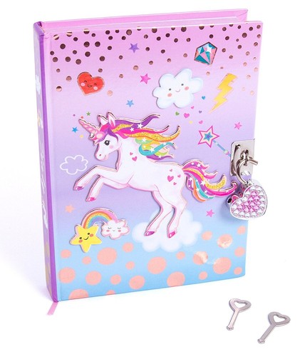 Diario bambina con serratura - con,