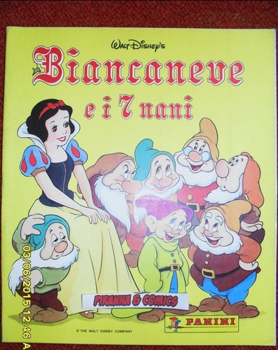 Album figurine biancaneve - biancaneve, i