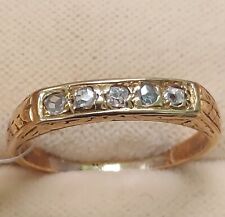 Elegante gioiello in oro bianco 18kt.con diamante taglio brillante,  0,10ct