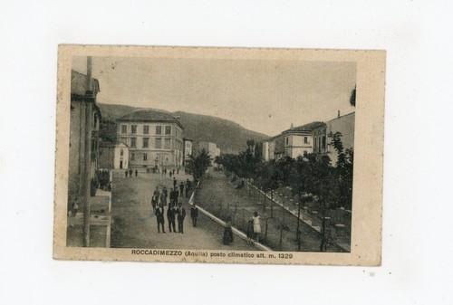 Cartolina rocca mezzo - mezzo, (