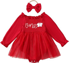 Bambina 1 Compleanno Outfits