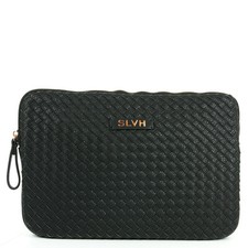 Silvian Heach Custodia porta tablet  intrecciata, Silvian Heach Nero