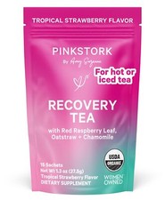 Cicogna Rosa Recupero Postpartum Tisana Biologica Foglia di Lampone Rosso con Cha...