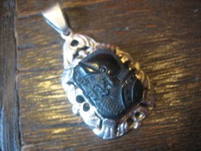 elegante grande ciondolo art