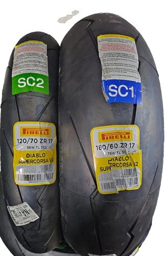 Coppia gomme pirelli diablo - gomme,