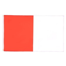 Bandiera rosso bianco - bandiera, e
