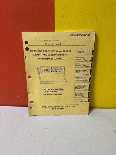 Fluke 8050a multimetro - fluke,