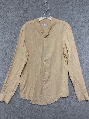 Zara camicia con bottoni uomo