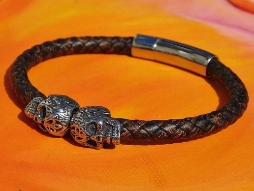 Marrone doppio teschio - marrone,