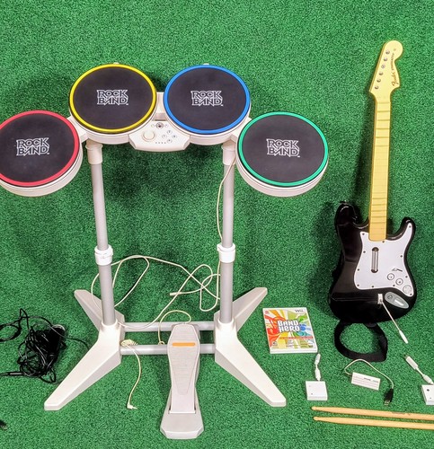 Wii rock band - rock, fender