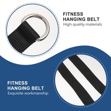  2 Pcs Cinghie Fitness Cinturini Da Allenamento Cintura Multifunzionale