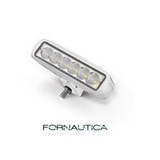 PROIETTORE FARO DI PROFONDITA' A 6 LED 12V STAGNO IP67 PER BARCA GOMMONE NAUTICA