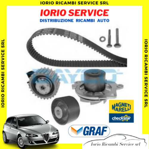 Kit distribuzione dayco - distribuzione, +