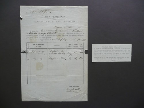 Autografo guglielmo ciardi - guglielmo,