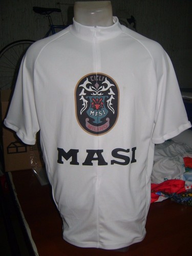Maglia bici italia bianca - bici,