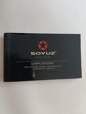 SOYUZ Complications Multifunctional Mechanical Automatic Watch + Warranty