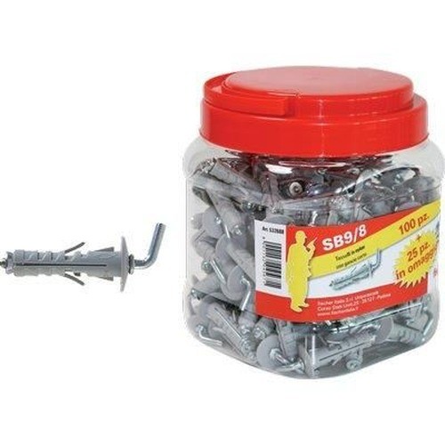 Box tasselli nylon 9mm - tasselli,