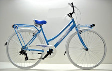 Bici trekking donna celeste - trekking, 28