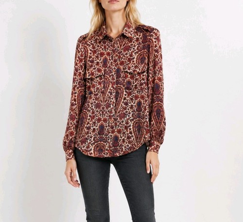 Blusa zara 100 seta - blusa, 100%
