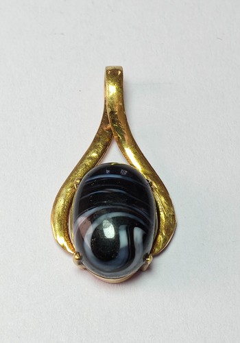 Sulemani hakik onyx - hakik/onyx, cabochon