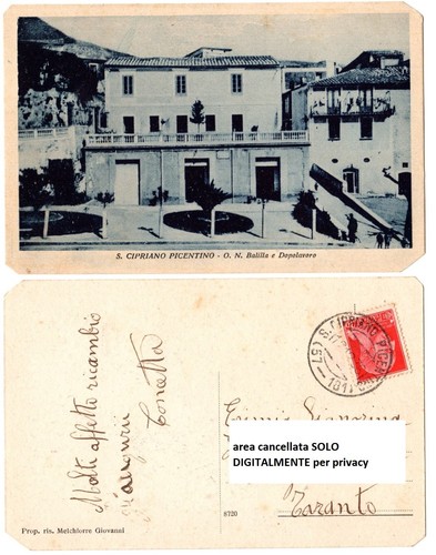Rara cartolina san cipriano - rara,