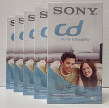 5 VIDEOCASSETTE VERGINI VHS