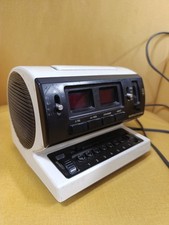 Grundig Radio Sveglia Sono-Clock 550A Vintage Modernariato Cubo 